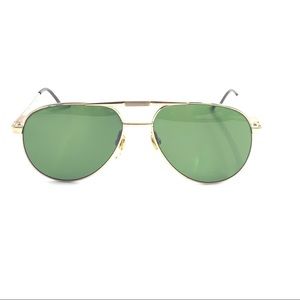 Vintage Pman Gold Aviator Sunglasses Frames